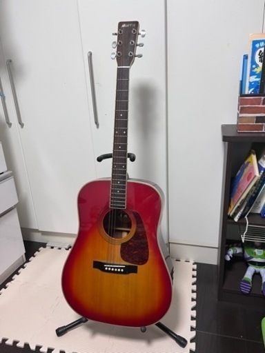 美品,アコースティックギター,Morris,MD-507,スタンド付き