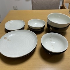5種類のお皿×2枚ずつ