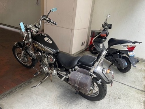 【YAMAHAビラーゴ250】スティード　レブル　ドラッグスタードクロカスタム