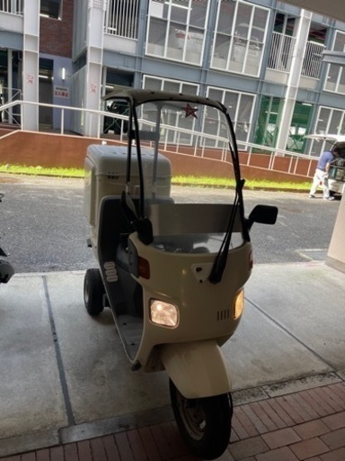【HONDA ジャイロキャノピー　2スト　リアボックス付き