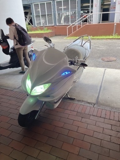 YAMAHAマジェスティーc】SG03Jエアロカスタム　スピーカー4発