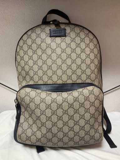 GUCCI エデン　グッチバックパック　GGスプリーム キャンバス