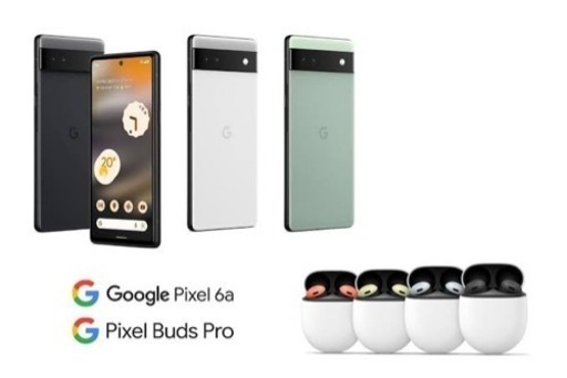 Google pixel 6a 128GB Buds ワイヤレスイヤホン セット