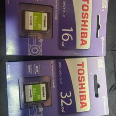 SDカード　16GBと32GBの2個セット！