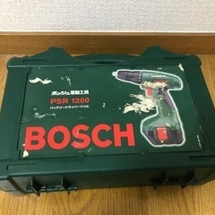 【ネット決済・配送可】Bosch PSR 1200 モデル番号