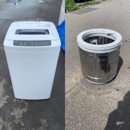 分解掃除済　Haier ハイアール 全自動洗濯機 4.2kg JW-K42H ホワイト