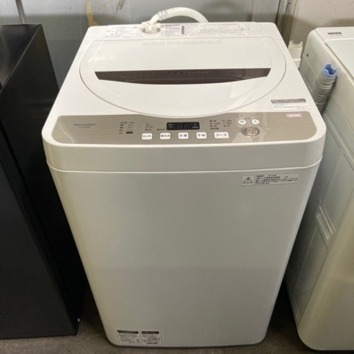 G-104  シャープ　洗濯機　4.5kg  2018年製