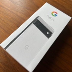 【新品・未使用】Google Pixel 6a  Chalk