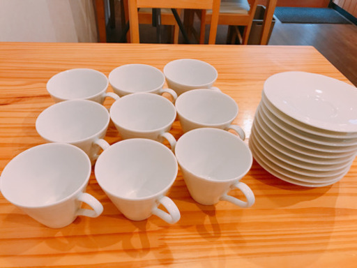 【値下げ中】コーヒーカップ\u0026ソーサー　9セットまとめ売り