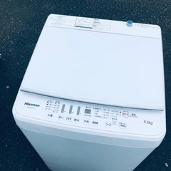 ET2546番⭐️Hisense 電気洗濯機⭐️2018年式