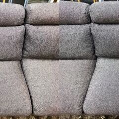 ☆MUJI☆2.5シーター 2.5人掛け オットマン付 ヘッドレスト付 布