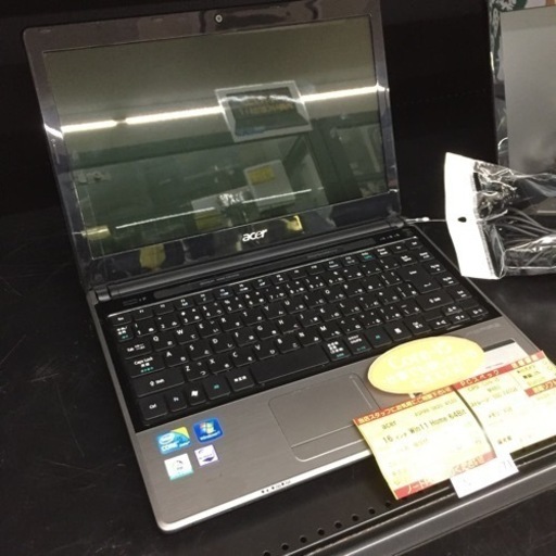 【店舗引き取りのみ】動作確認、清掃済み‼️ ACER ASPIRE 3820-A520 16インチ WIN11 HOME 64BIT -年製 NJ271
