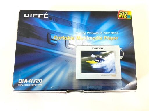 【レガストック川崎本店】DIFFE マルチメディアプレーヤー 512MB DM-AV20