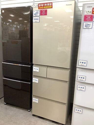 【トレファク熊谷駅前店】Panasonic 450Lの5ドア冷蔵庫です！