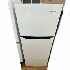 Hisense 2ドア冷凍冷蔵庫 120L 2017年製(ジ041)