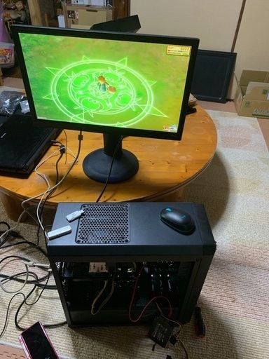 自作パソコン 軽いゲーミング モニターセット