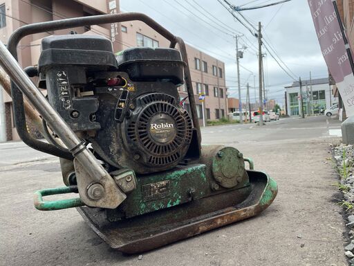 【ジャンク品】mikasa 転圧機プレートコンパクター プレートランマー