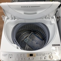 SHARP 全自動洗濯機 6kg【トレファク上福岡】
