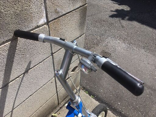 ブリヂストン 折りたたみ自転車 トランジットコンパクト 12.5 インチ 青