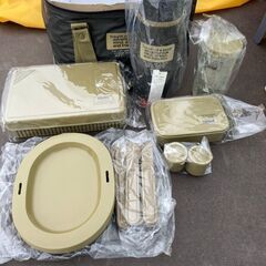 【直接引渡し可能な方限定】（未使用）アウトドア食器セット（羅臼町...