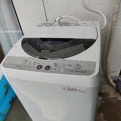 緊急❢ 洗濯機　2011年製　シャープ　ES-GE55K
