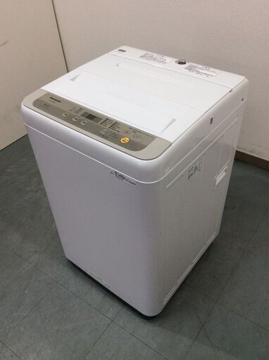（2/1受渡済）JT5150【Panasonic/パナソニック 5.0㎏洗濯機】美品 2019年製 NA-F50B12 家電 洗濯 簡易乾燥付