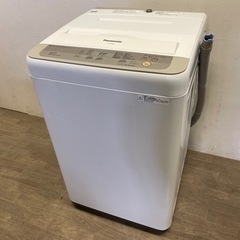 090101  パナソニック洗濯機　6.0kg2016年製