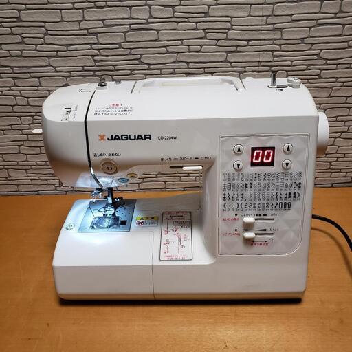 JAGUAR ジャガー コンピューターミシン CD-2204W - ミシン JAGUAR ジャガー コンピューターミシン CD-2204W - ミシン