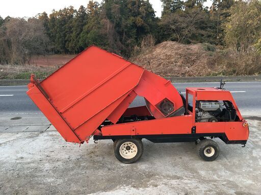 ヤンマースイーパーLS808D　芝生清掃機　農用運搬車