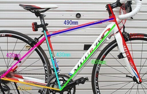 MUUR ZERO/ミューレゼロ ロードバイク 430 SHIMANO105 カーボン