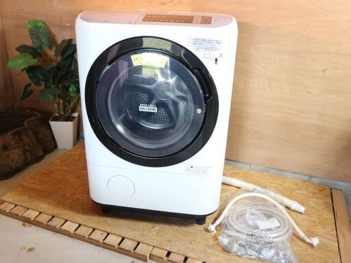 2017年製 日立 大型 ドラム洗濯機 BD-NX120AL 左開き ビッグドラム 宮城県仙台市から