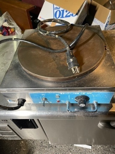 在庫処分価格【即日発送】エイシン クレープ焼器 業務用 楽天市場