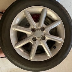 キューブ純正タイヤ 去年購入 バリ山