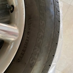 キューブ純正タイヤ 去年購入 バリ山