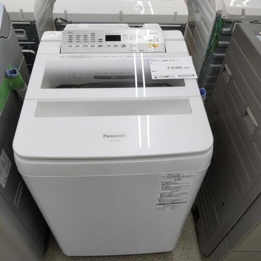 Panasonic 洗濯機 2018年製 NA−FA80H5 TJ182