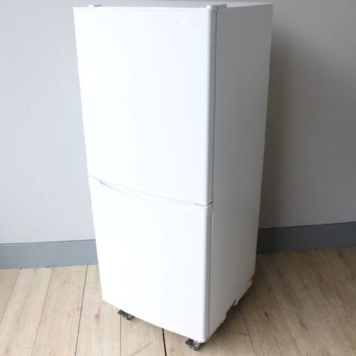 【神奈川pay可】T287) 【美品・高年式】アイリスオーヤマ 冷凍冷蔵庫 IRSD-14A 142Ｌ ホワイト 2022年製 2ドア 右開き 冷蔵 冷凍