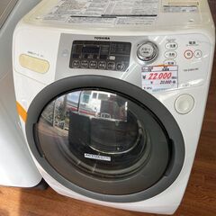 リサイクルショップどりーむ天保山店】 4238 洗濯機 東芝 ドラム式洗濯機