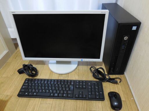 【中古・完全起動】本体・モニター・無線マウス/キーボード