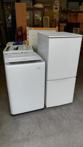 セット679⭐シャープ冷蔵庫137L＋パナソニック洗濯機5kg