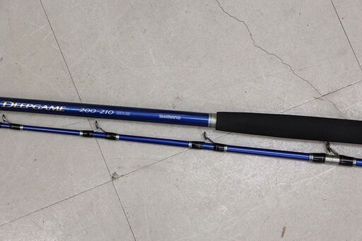 シマノ DEEP クリアランス GAME 200-210 船釣り・船竿 2.1m カーボン＋ 