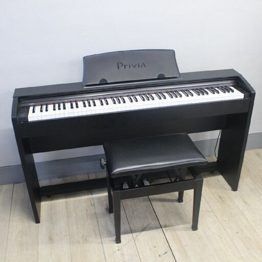 【神奈川pay可】T207) 【良品】 CASIO 電子ピアノ PX-760 2011年製 88鍵 音色数18 楽器 カシオ 直取り/自社配送限定