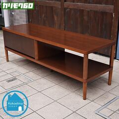 人気のkarimoku60(カリモク60+) TVボードです。レトロでスッキリした