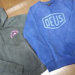 DEUS EX MACHINA XS パーカー&スウェット2点セット