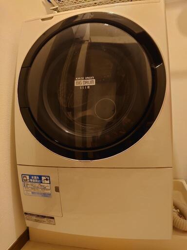 【ドラム式洗濯乾燥機】HITACHI 日立 BD-S7500 洗濯9キロ乾燥6キロ