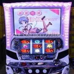 【名機】★SスカイガールズKK～ゼロノツバサ★KPE★動作良好★実機★パチスロ★スロット★人気アニメ★