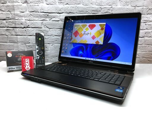 決まりました>【起動20秒☆3波TV☆爆速SSD国内5年保証】富士通 NH77