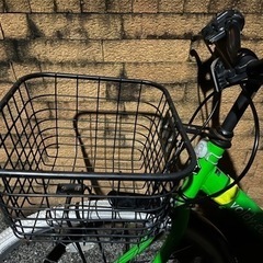 20230328終了【美品】🌸26インチ折りたたみシティーサイクルシマノ6段変速オートライト/カゴ付💝購入半年