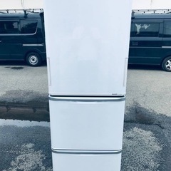 ③1116番 SHARP✨ノンフロン冷凍冷蔵庫✨SJ-PW35W...