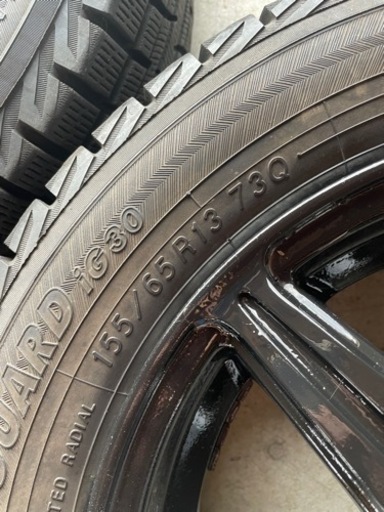 155/65R13 スタッドレスタイヤ 4本セット