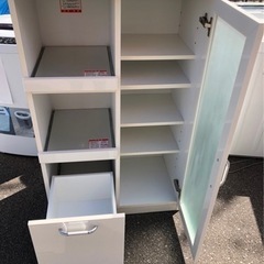 キッチンボード70 ホワイト 万代店